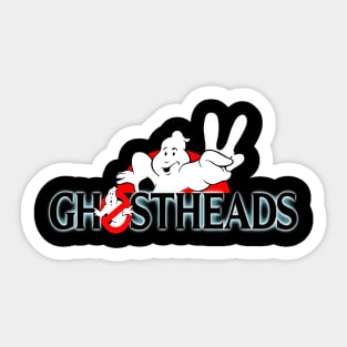 Ghostheads 2 Sticker